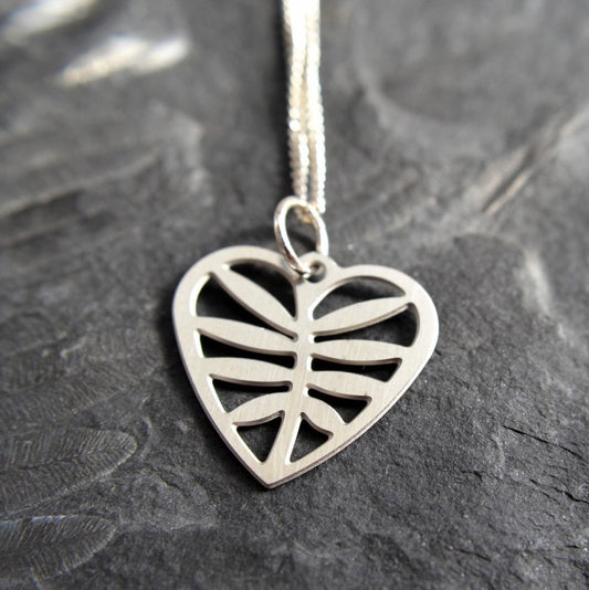 Leafy Heart Pendant